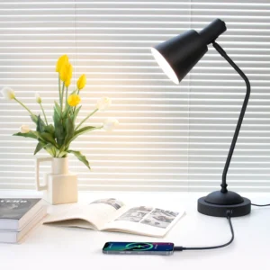 Dimmable Table Lamp With Usb And Touch Control